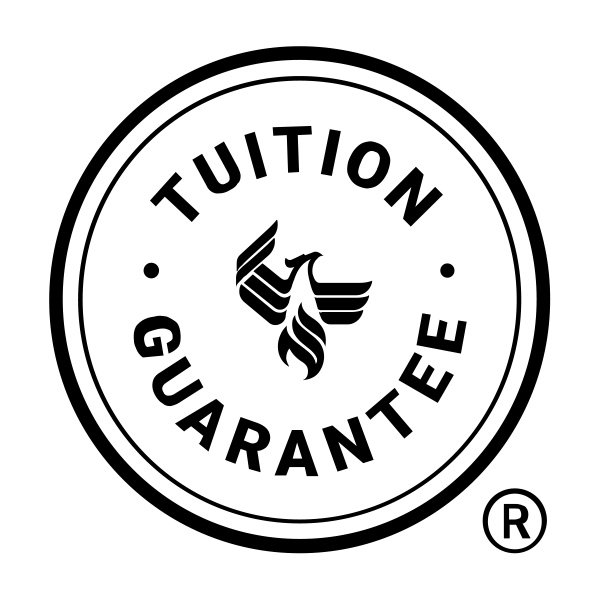 ۴ý tuition guarantee logo with registered trademark